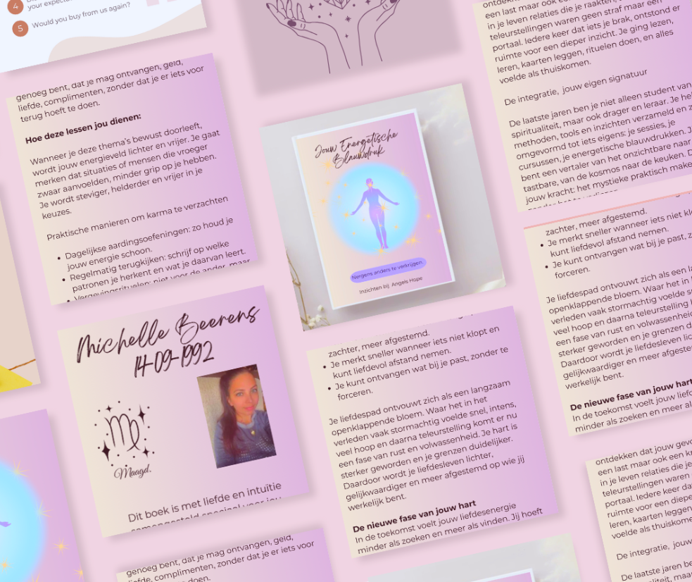 Jouw Energetische Blauwdruk!